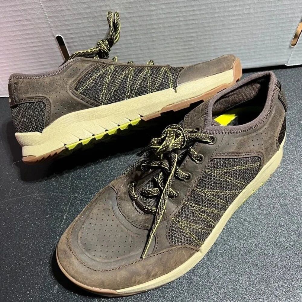 LL Bean Mens Rocky Coast Multisport Hiking Trail Shoes Brown Size 9